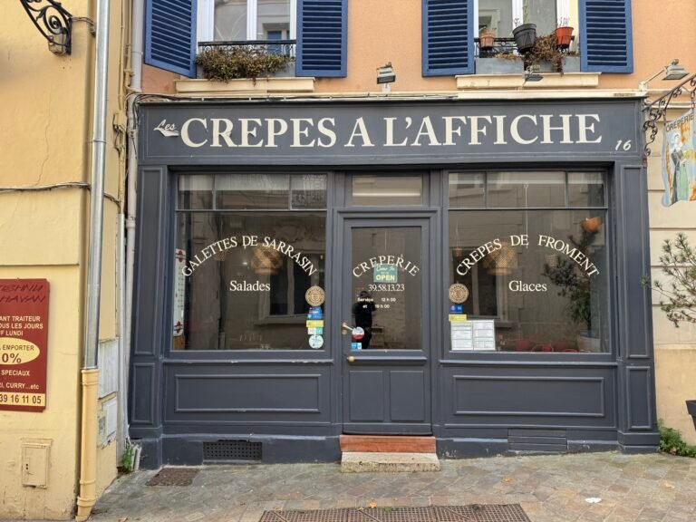 Restaurant Crepes a l'affiche